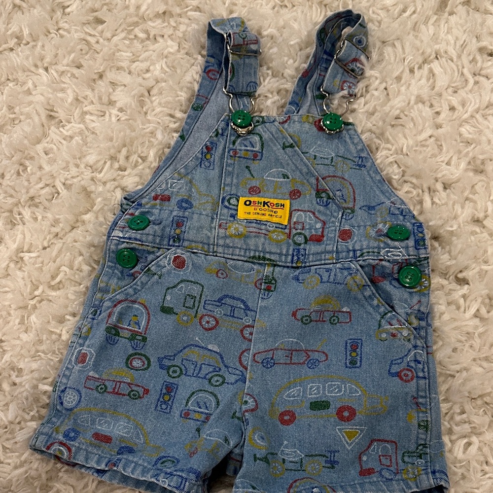 OshKosh Vintage Car Overalls